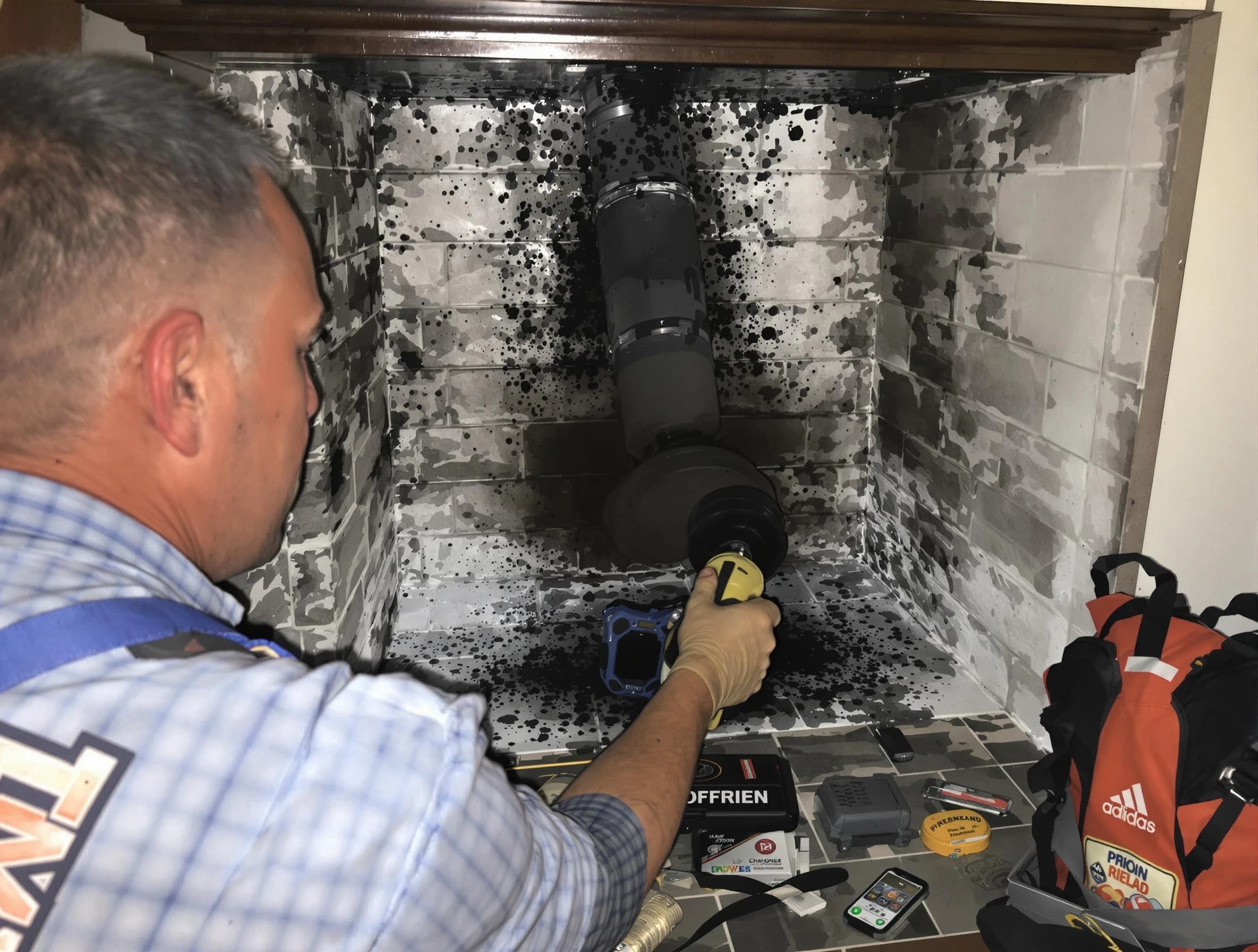 Creosote removal service by West Point Chimney Sweep in West Point, UT