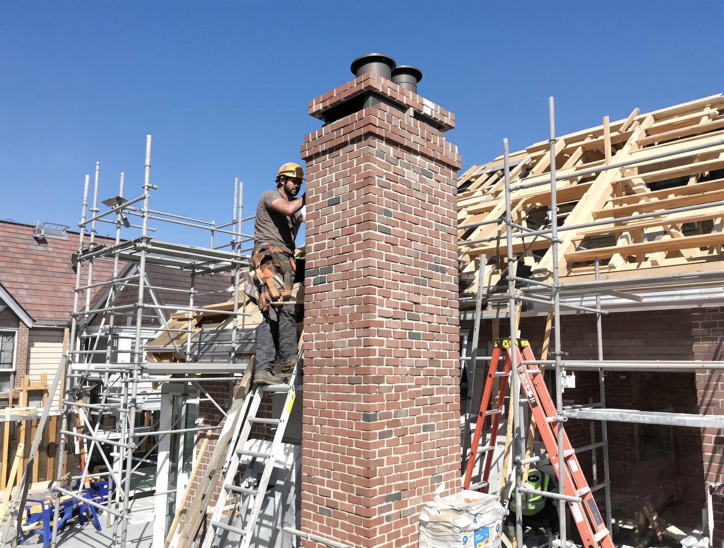 New chimney installation completed by West Point Chimney Sweep in West Point, UT