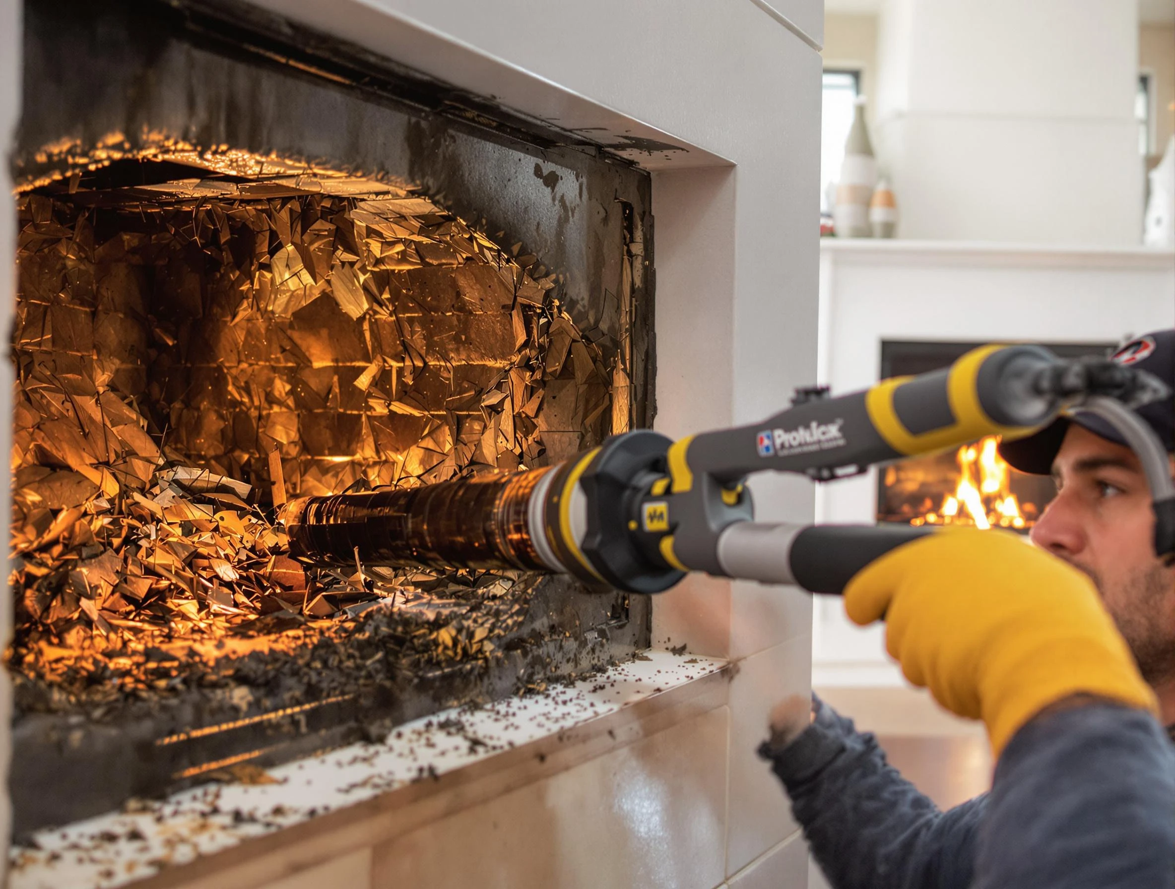 Professional chimney cleaning by West Point Chimney Sweep in West Point, UT