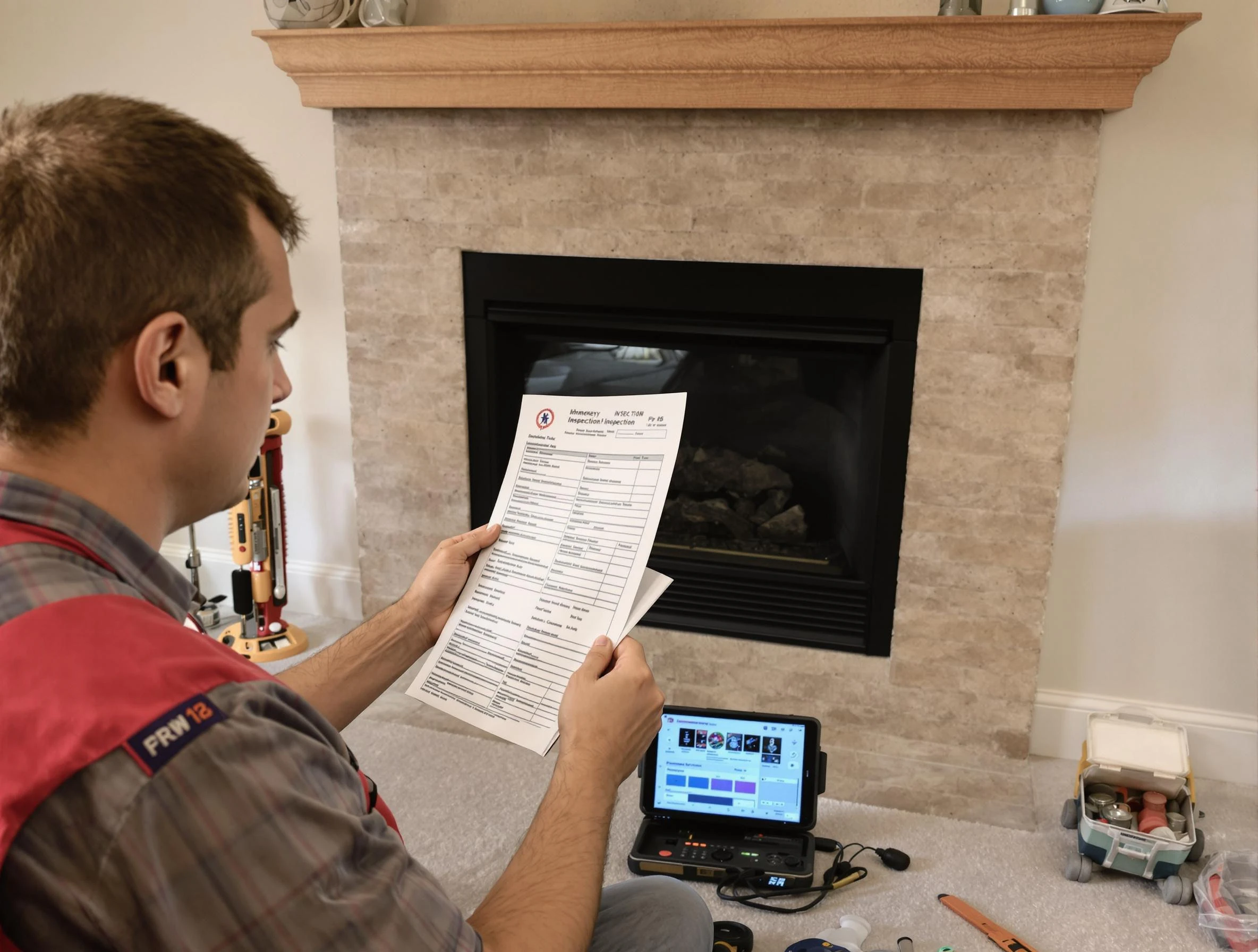 Thorough chimney inspection by West Point Chimney Sweep in West Point, UT